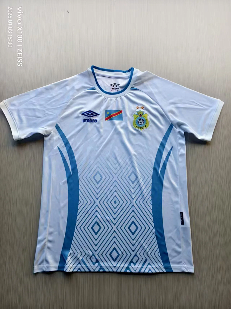 DR Congo 2026 Away soccer jersey size S-4XL