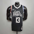 New George #13 Los Angeles Clippers Black