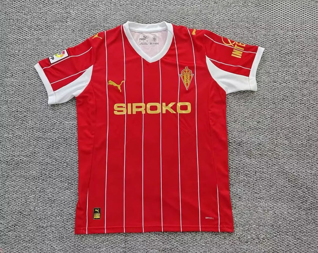 Sporting de Gijon 2025/26 Retro Model jersey size S-4XL