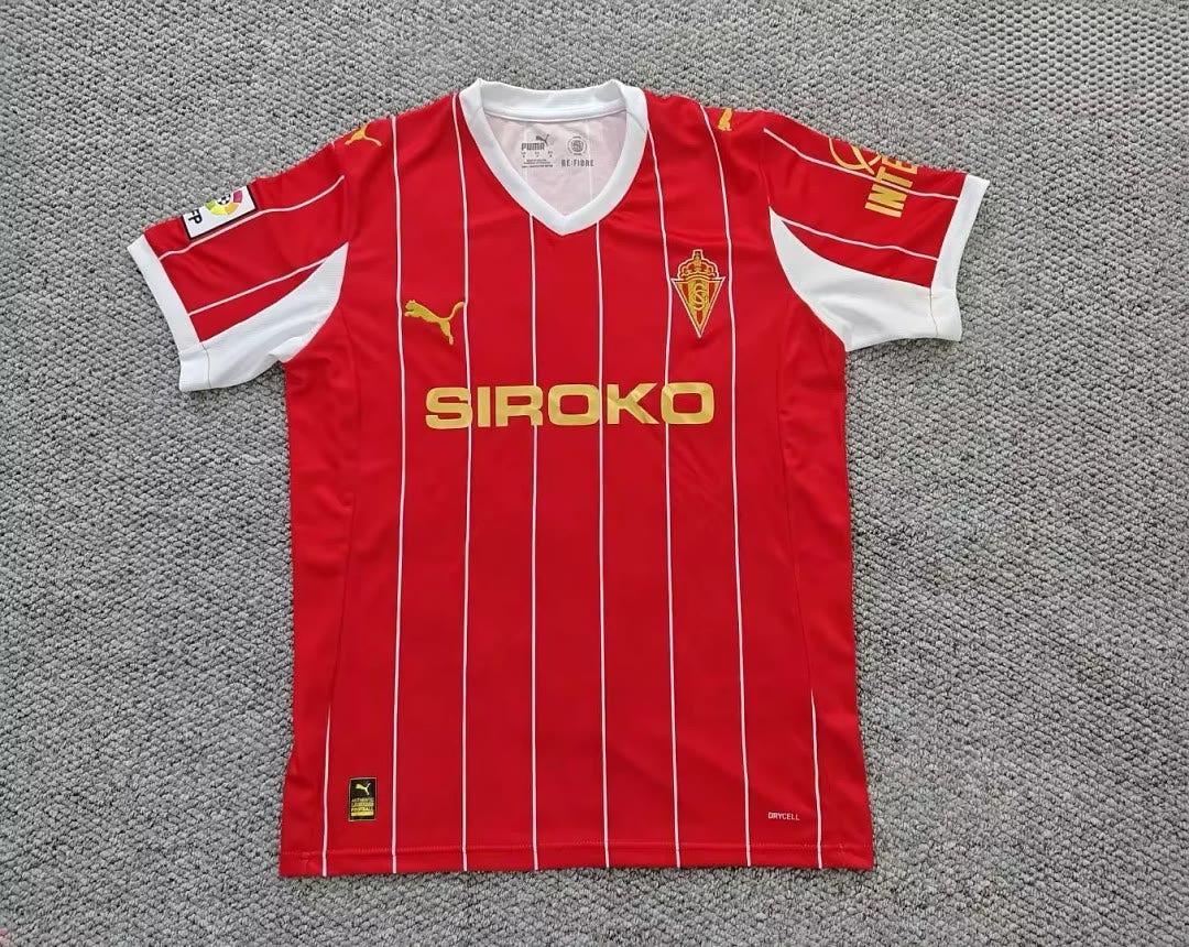 Sporting de Gijon 2025/26 Retro Model jersey size S-4XL