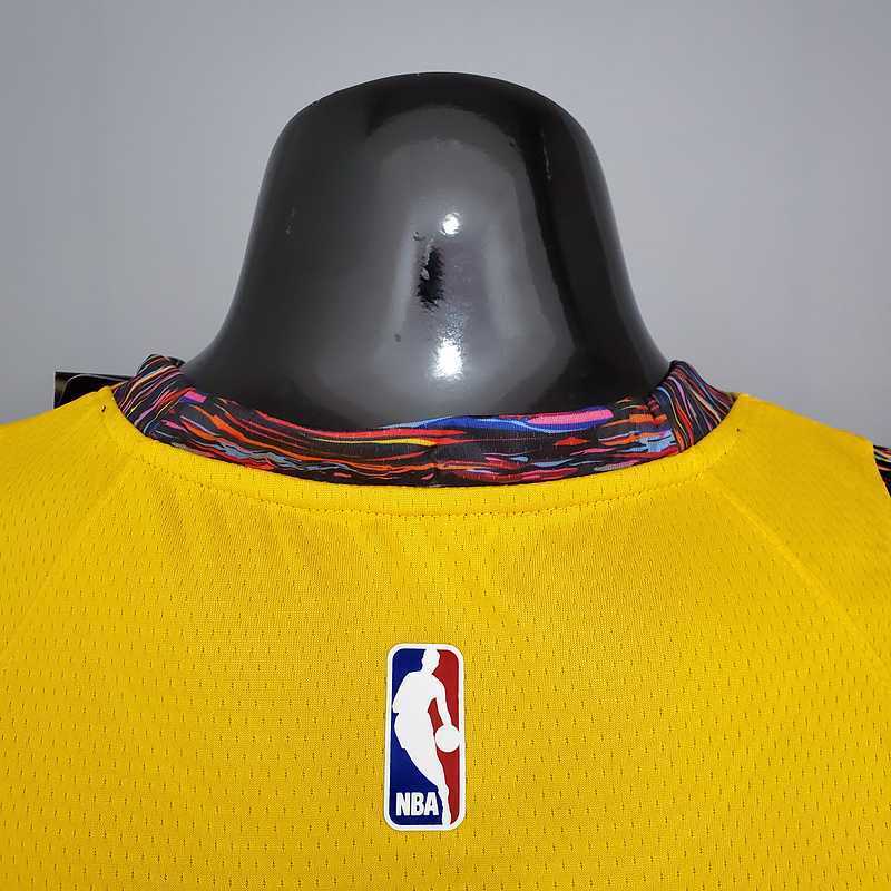 Harden #13 Brooklyn Nets Commemorative Edition Yellow