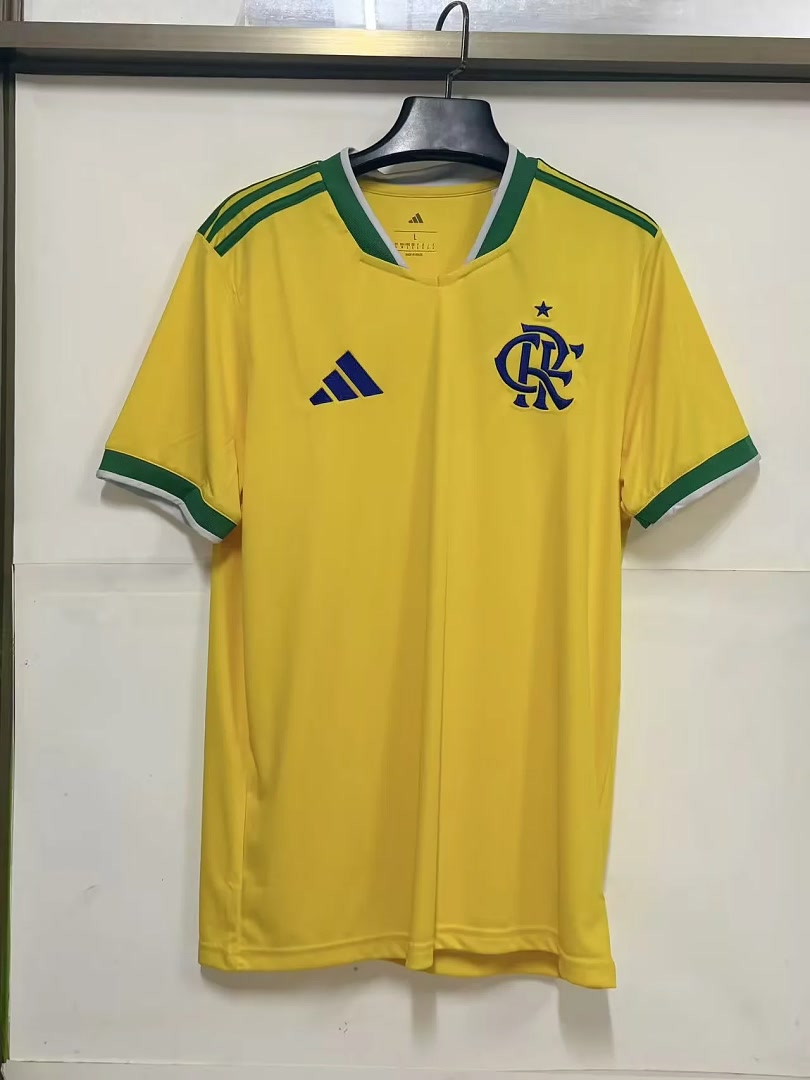 Men's Flamengo 2026/27 Yellow Jersey S-4XL