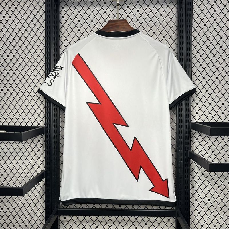 Rayo Vallecano home soccer jersey