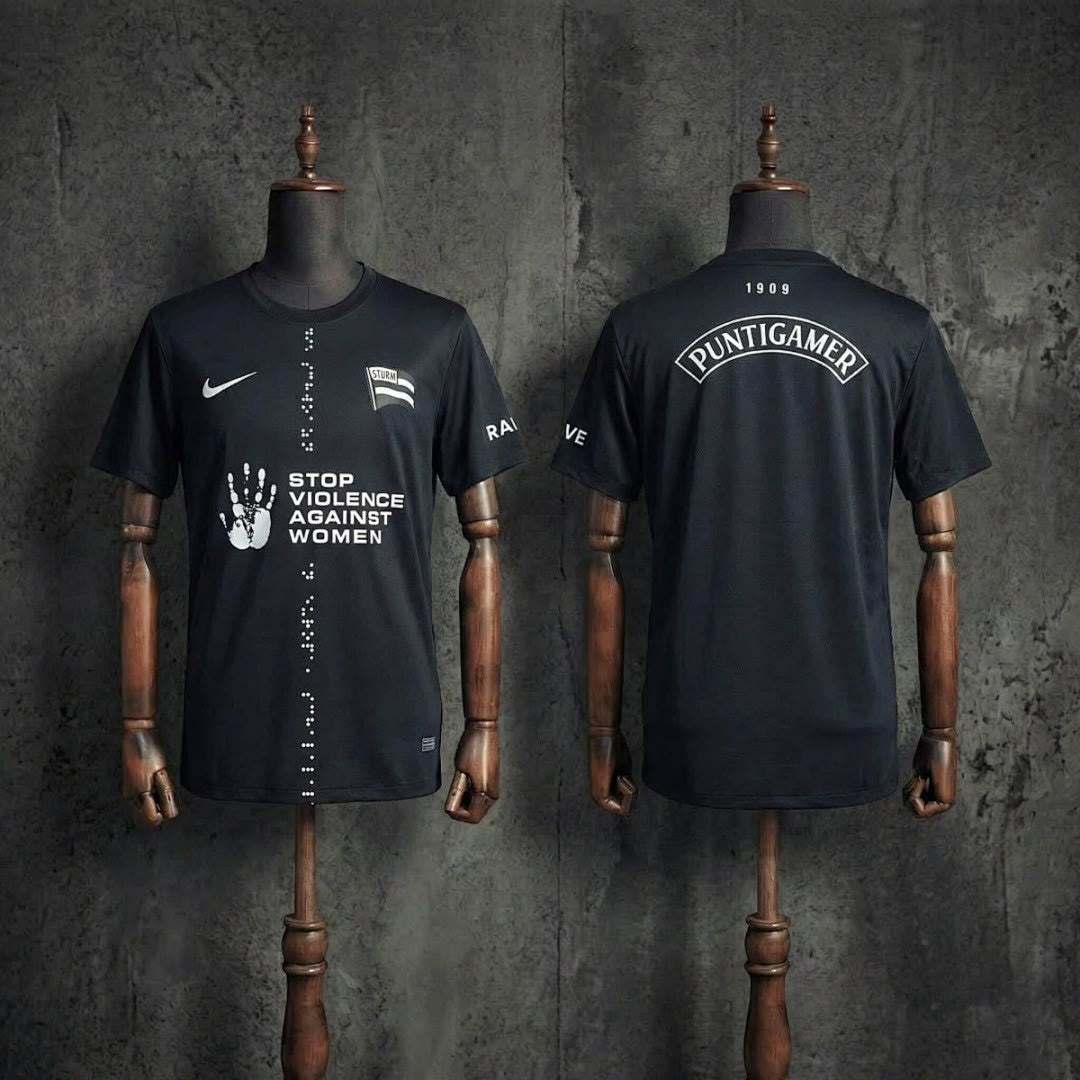 Sturm Graz 2026/27 Black Special Jersey size S-2XL