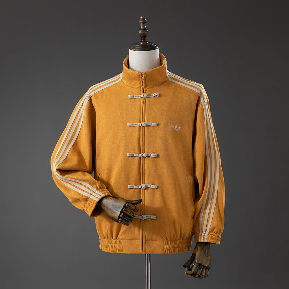 (Chinese New Year) Tang-style jacket - Orange S-XL