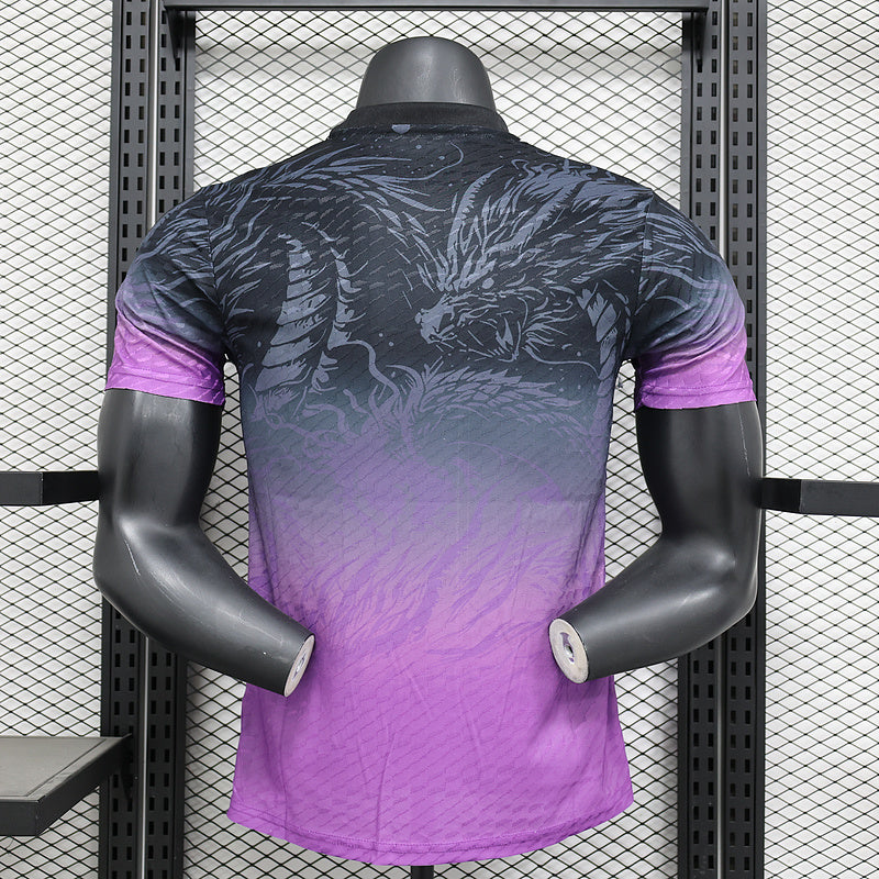 24-25 Real Madrid black and purple Dragon player version jersey