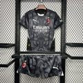 24-25 AC Milan black goalkeeper kid kit