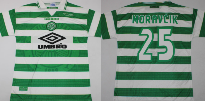 CELTIC 98 WITH CHAMPION LETTERS — Club Retro