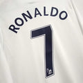 08-09 Manchester United away white UCL final long sleeve