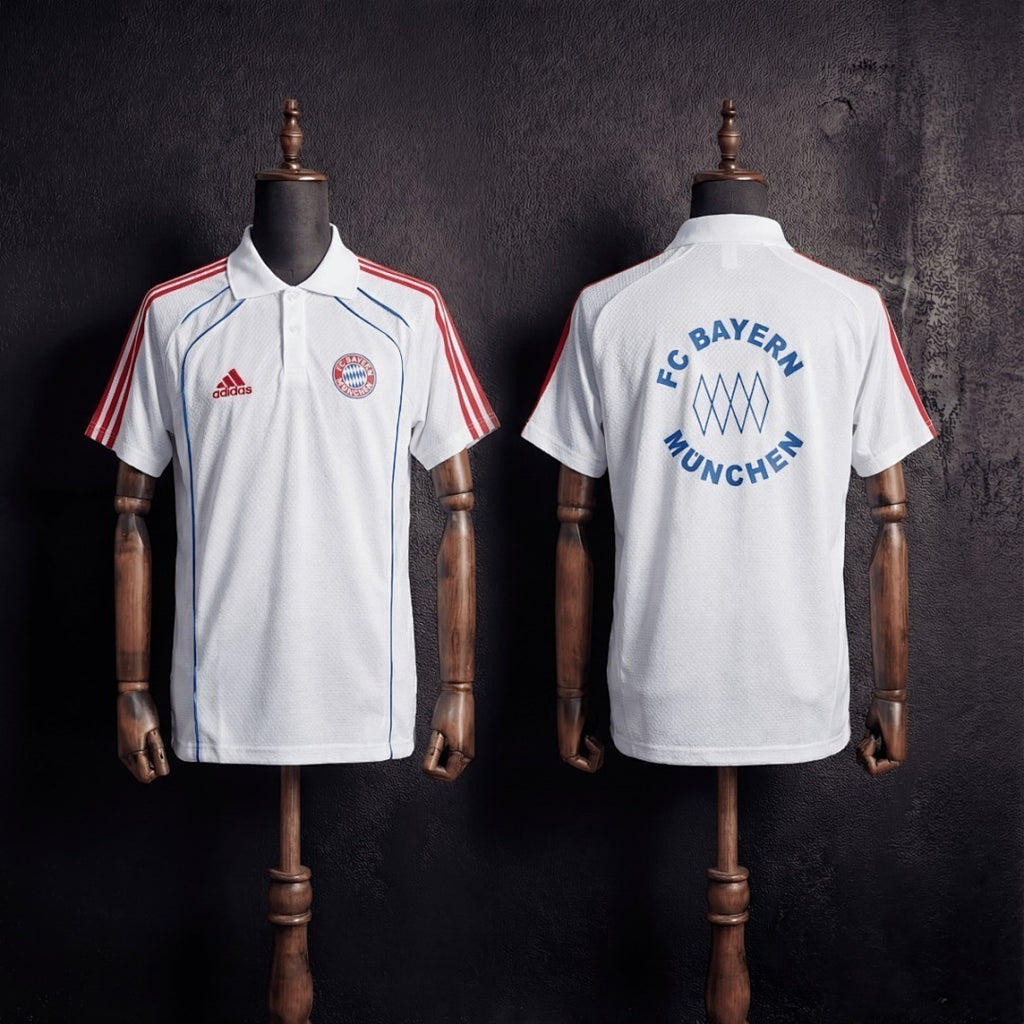 Bayern Munich 2025/26 White POLO S-XXL