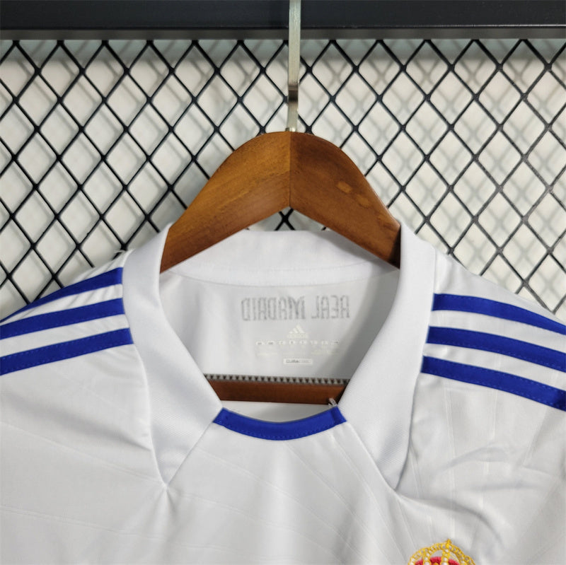 10-11 Real Madrid home long sleeve