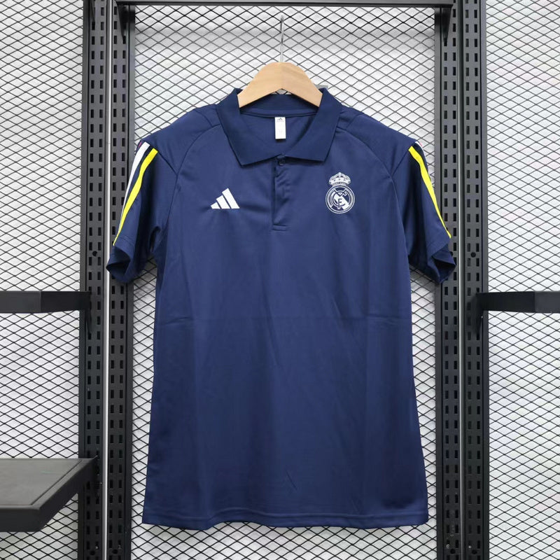 23-24 Real Madrid Dark blue POLO