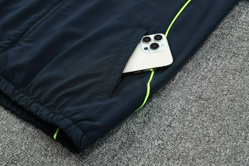 Real Madrid 2025/26 Dark Blue Windbreaker suit S-2XL