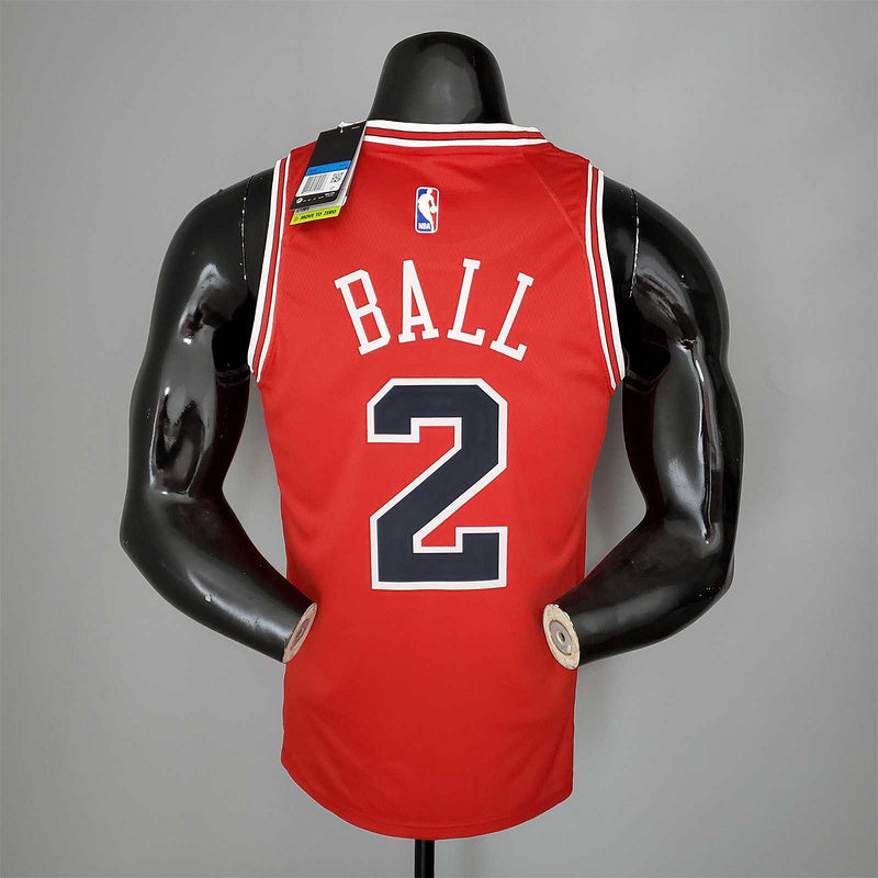 BALL#2 Chicago Bulls Red
