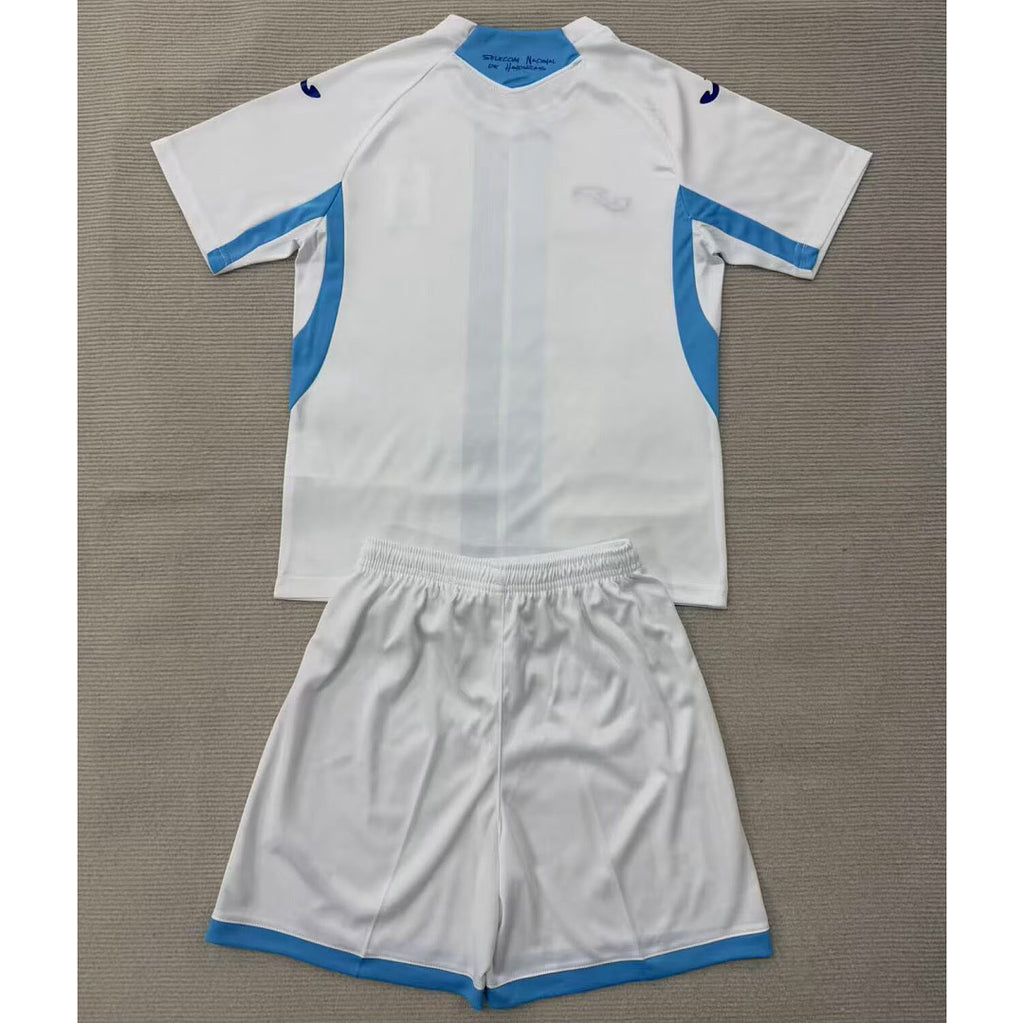 Kids Kit Honduras 2026 World Cup Home soccer jersey size 16-28