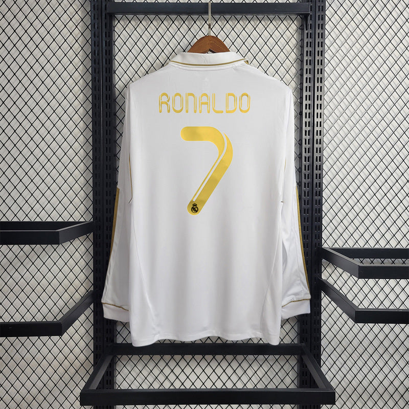 11-12 Real Madrid home long sleeve