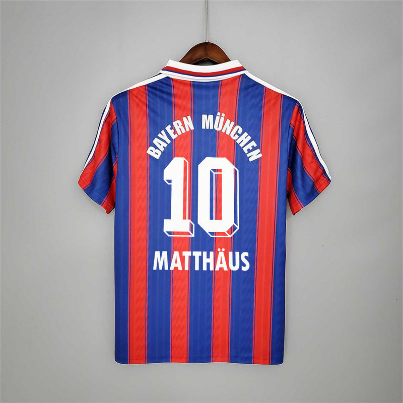 95-97 Bayern Munich home red / blue