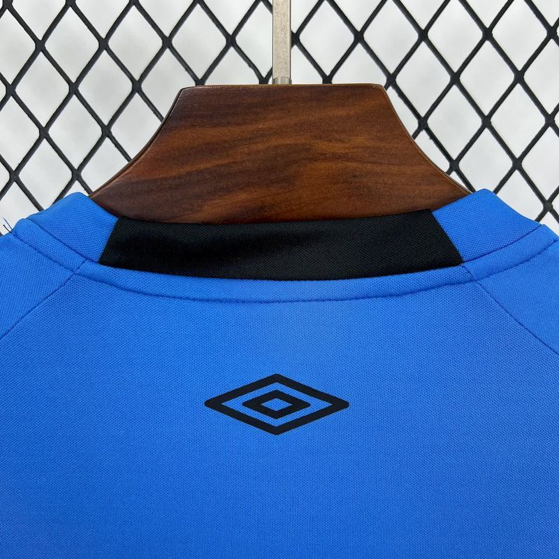 25-26 Santos blue goalkeeper jersey