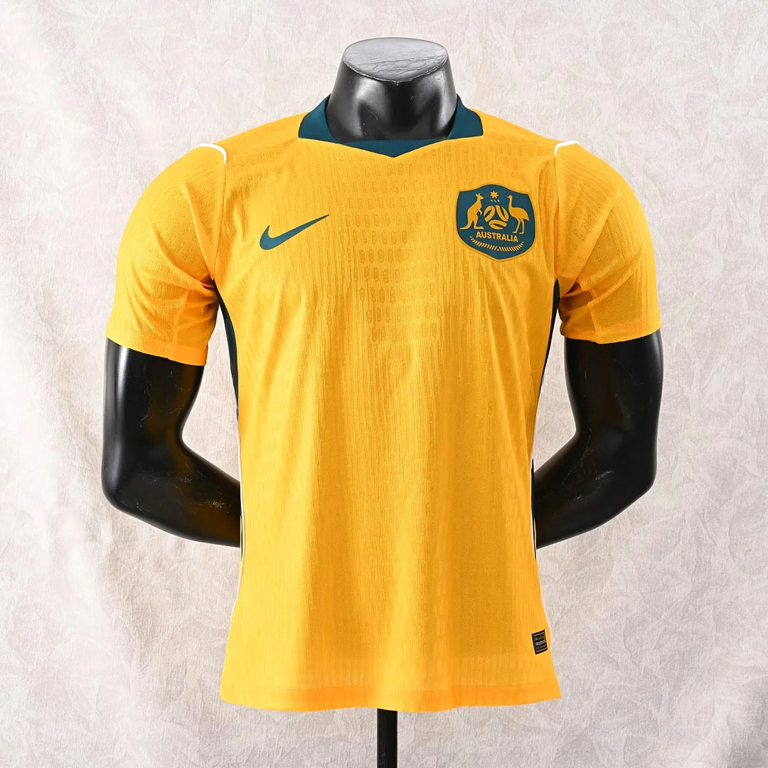 Australia 2026 World Cup Home Player Version soccer jersey size S-2XL