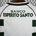 01-03 Sporting Lisbon home long sleeve retro Jersey
