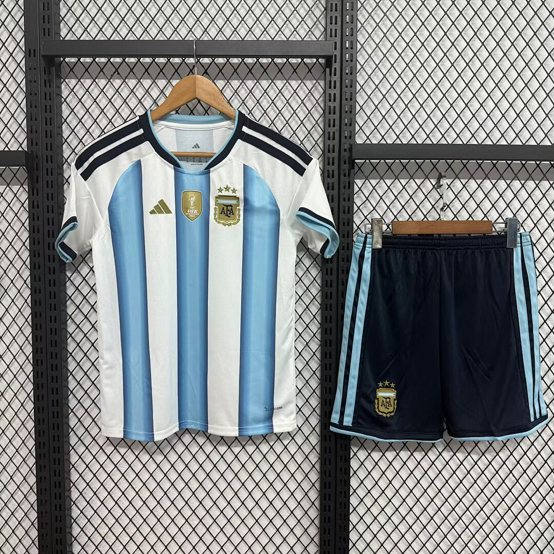 Argentina 2026 World Cup Home Kid kit size 16-28
