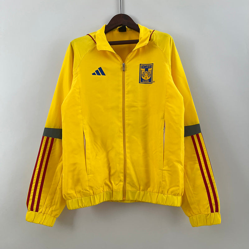 23-24 Tigers yellow windbreaker