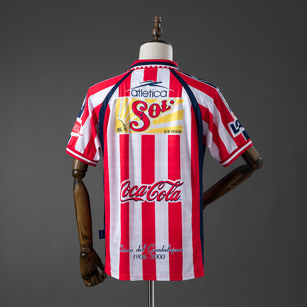 Chivas de Guadalajara 99/00 Home Retro Jersey S-XXL