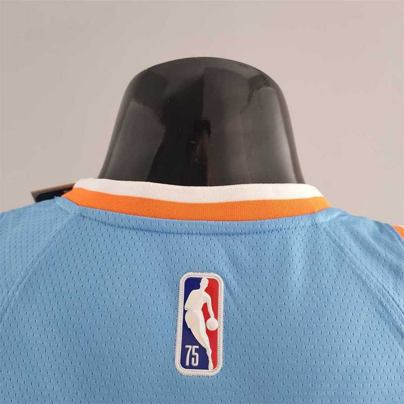 2022 WALL#11 Los Angeles Clippers City Edition NBA Jersey Blue