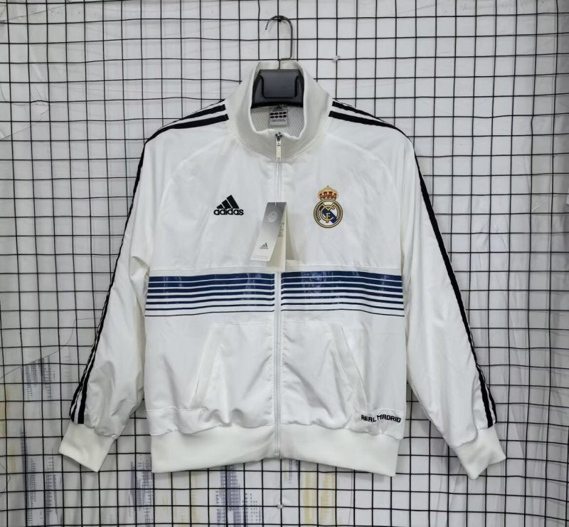 25-26 Real madrid White Windbreaker