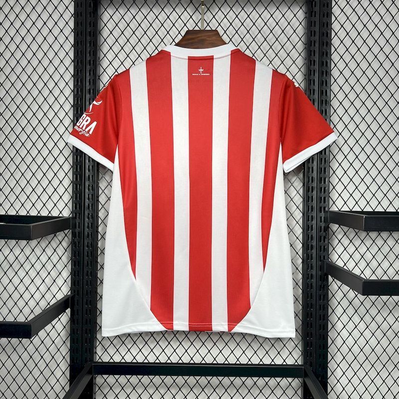 24-25 Sporting de Gijon home soccer jersey