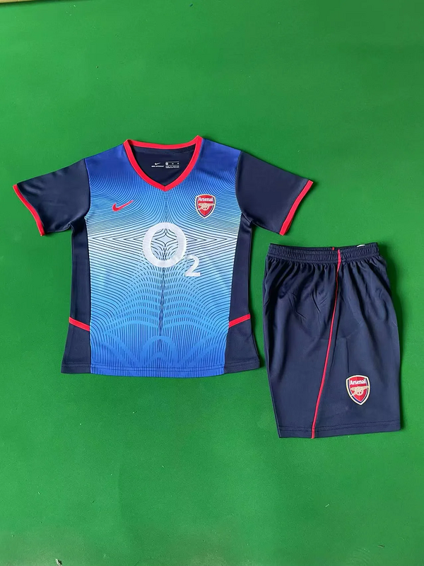 02-04 Arsenal Away retro kid kit