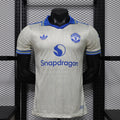 Manchester United 2025/26 White Retro Version Player Version Jersey S-2XL