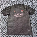 25-26 PSG Jordan black training jersey