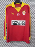 Galatasaray 2026/27 Red long sleeves soccer jersey size S-4XL