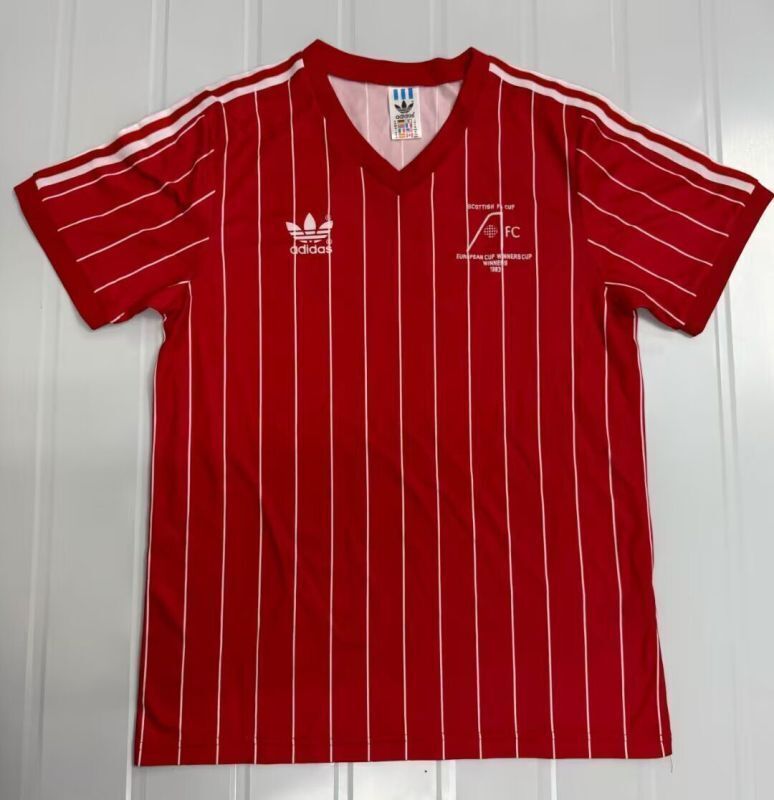 82-83 Aberdeen home retro jersey