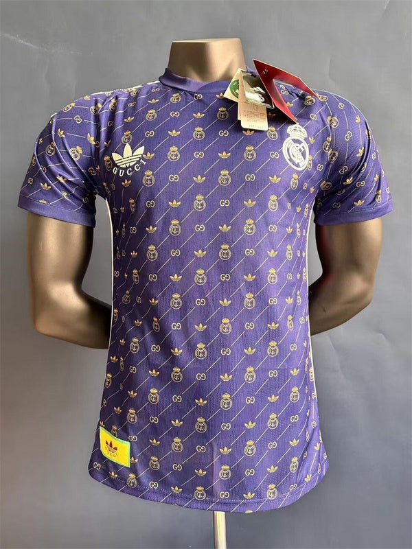 24-25 Real Madrid ＆ GUCCI Purple player version jersey