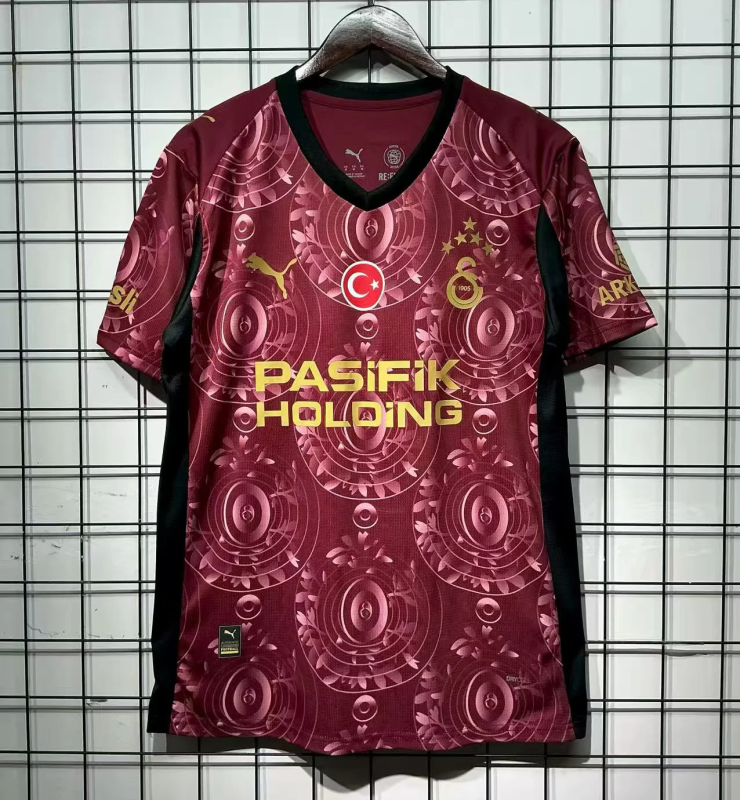5 star 25-26 Galatasaray third with sponsor soccer jersey size S-4XL