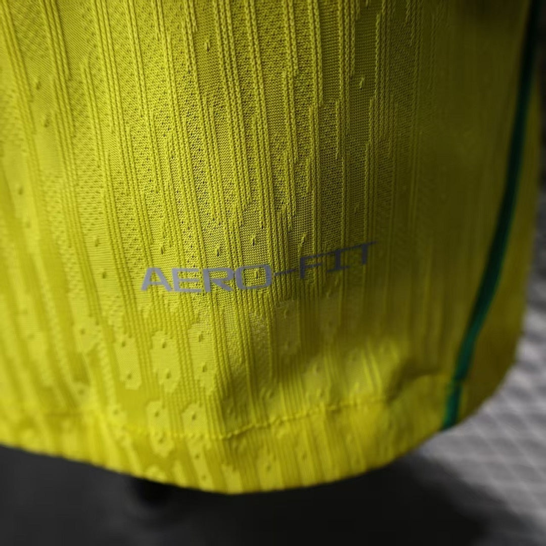 Brazil 2025/26 Home player version size S-2XL
