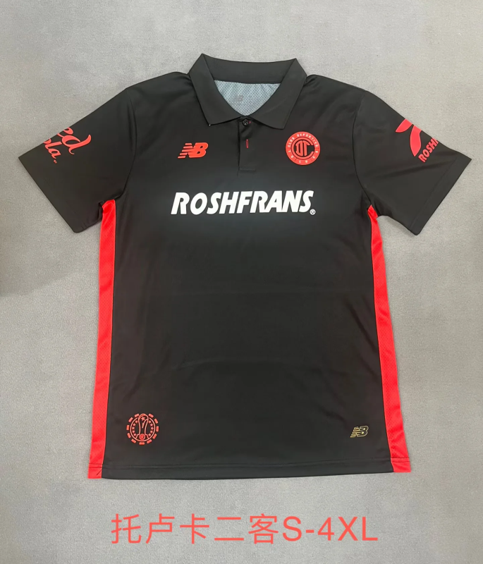 Toluca 2025/26 Third Away soccer jersey