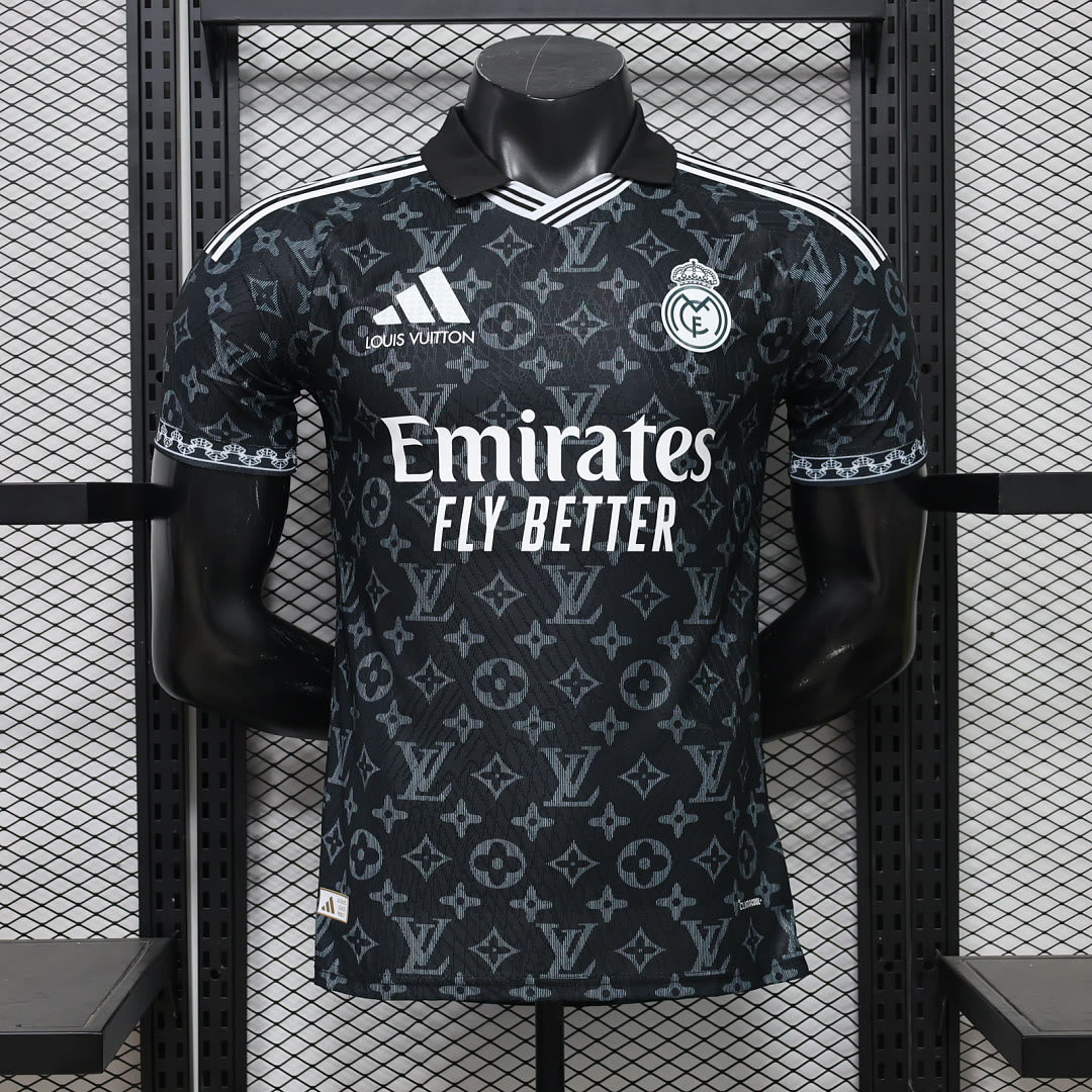 Mens Real Madrid 2026/27 Black Special Player Version Jersey S-2XL