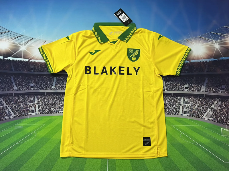 Norwich City 2025-26 Home Jersey