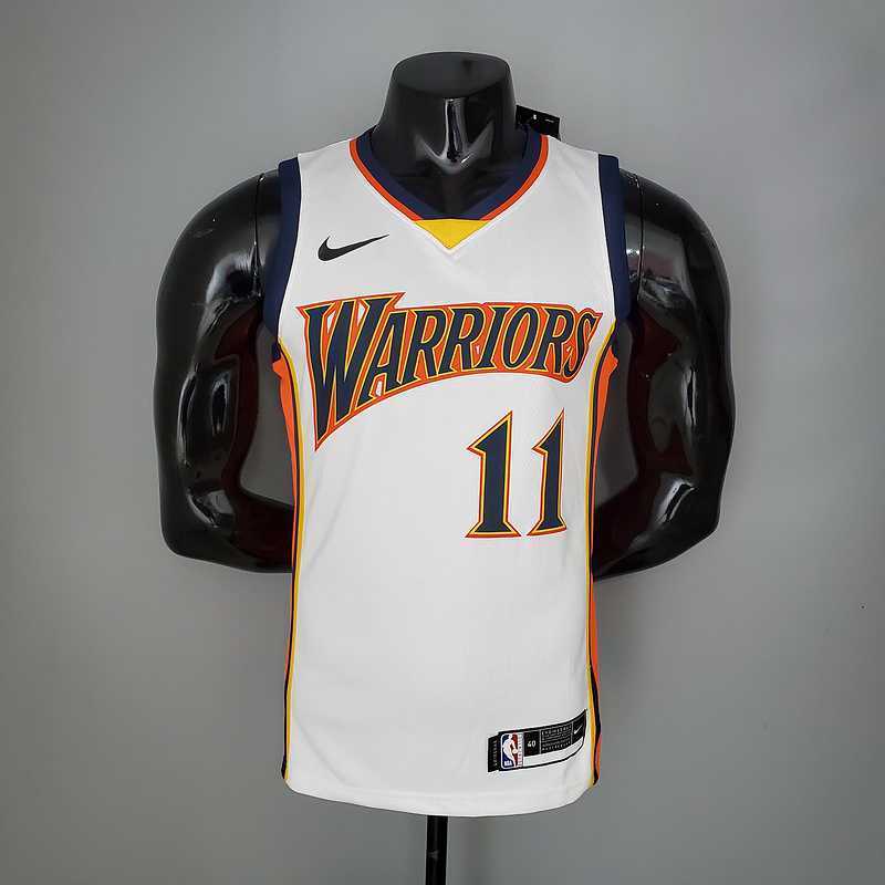 THOMPSON#11 Warriors Rookie White