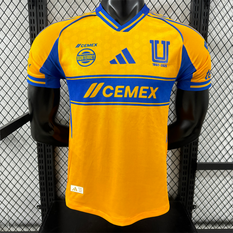 25-26 Tigres home player version jersey