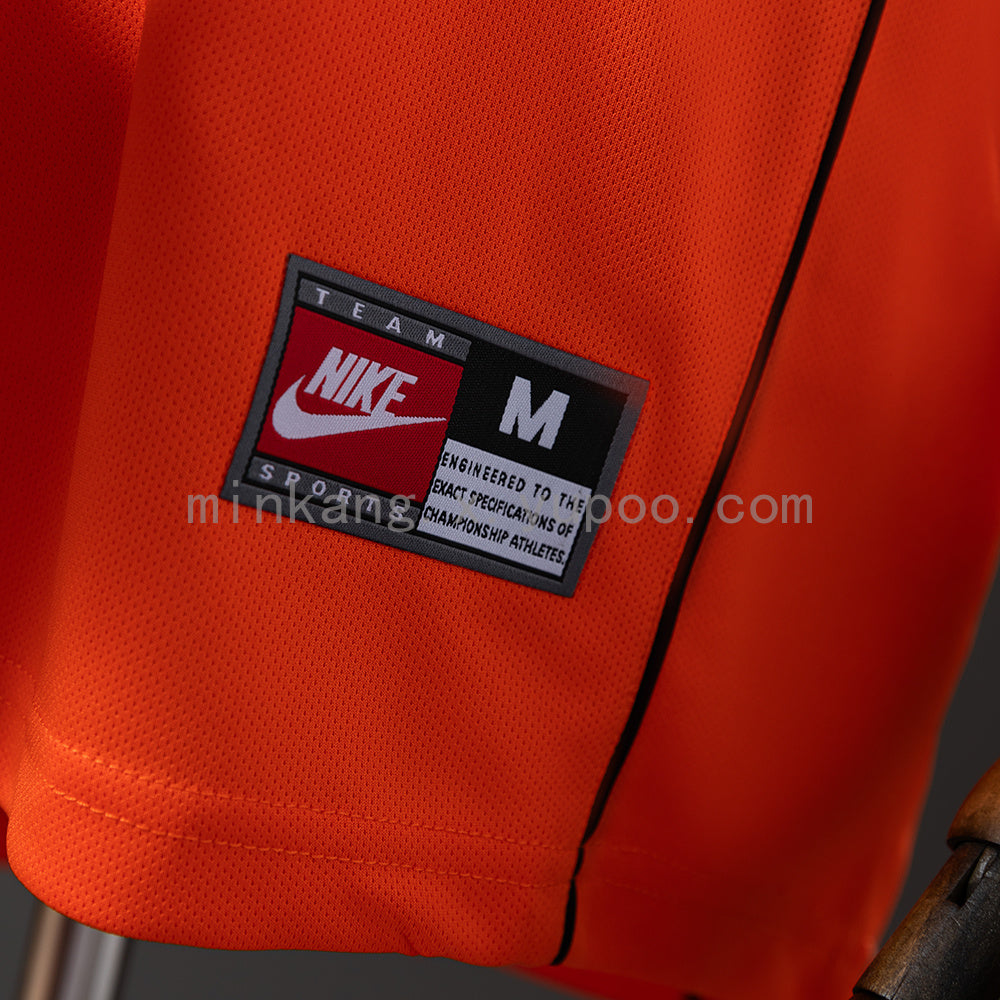 Netherlands 1998 Home Long Sleeve Retro Jersey S-XXL
