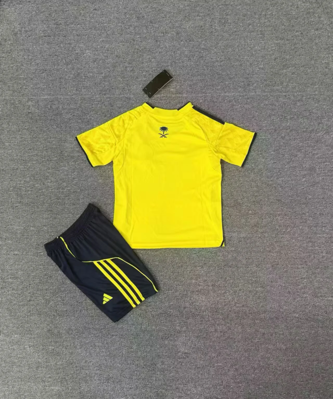 25-26 Al Nassr Home kid kit