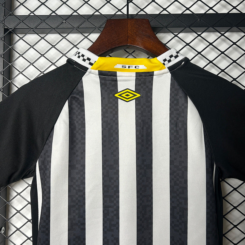 25-26 Santos away kid kit