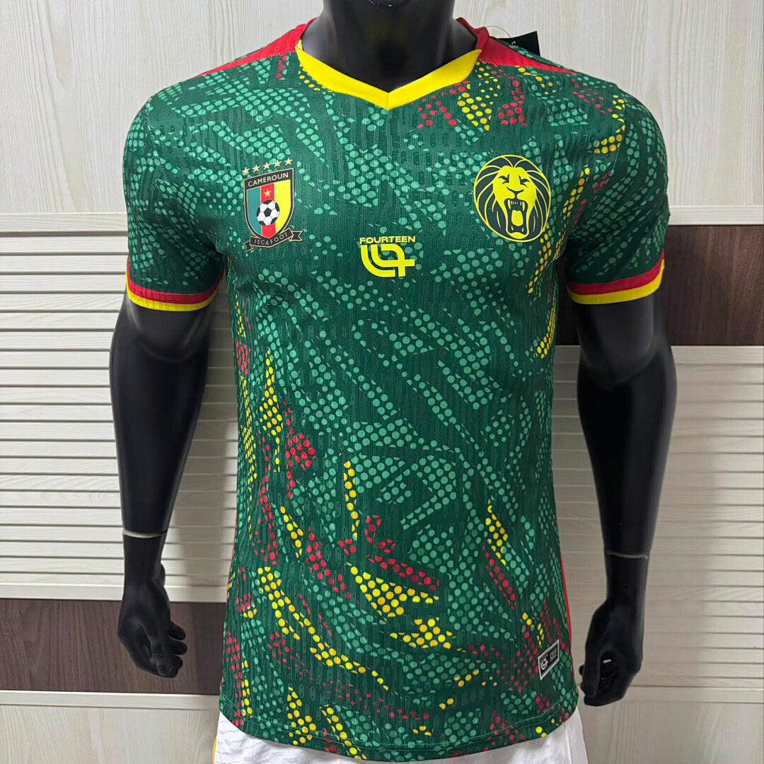 Cameroon 2026 World Cup home Player Version Jersey