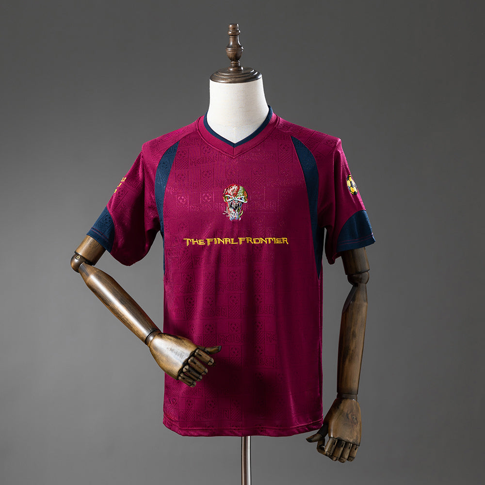 Iron Maiden x West Ham United 2010 Away Retro Jersey S-XXL