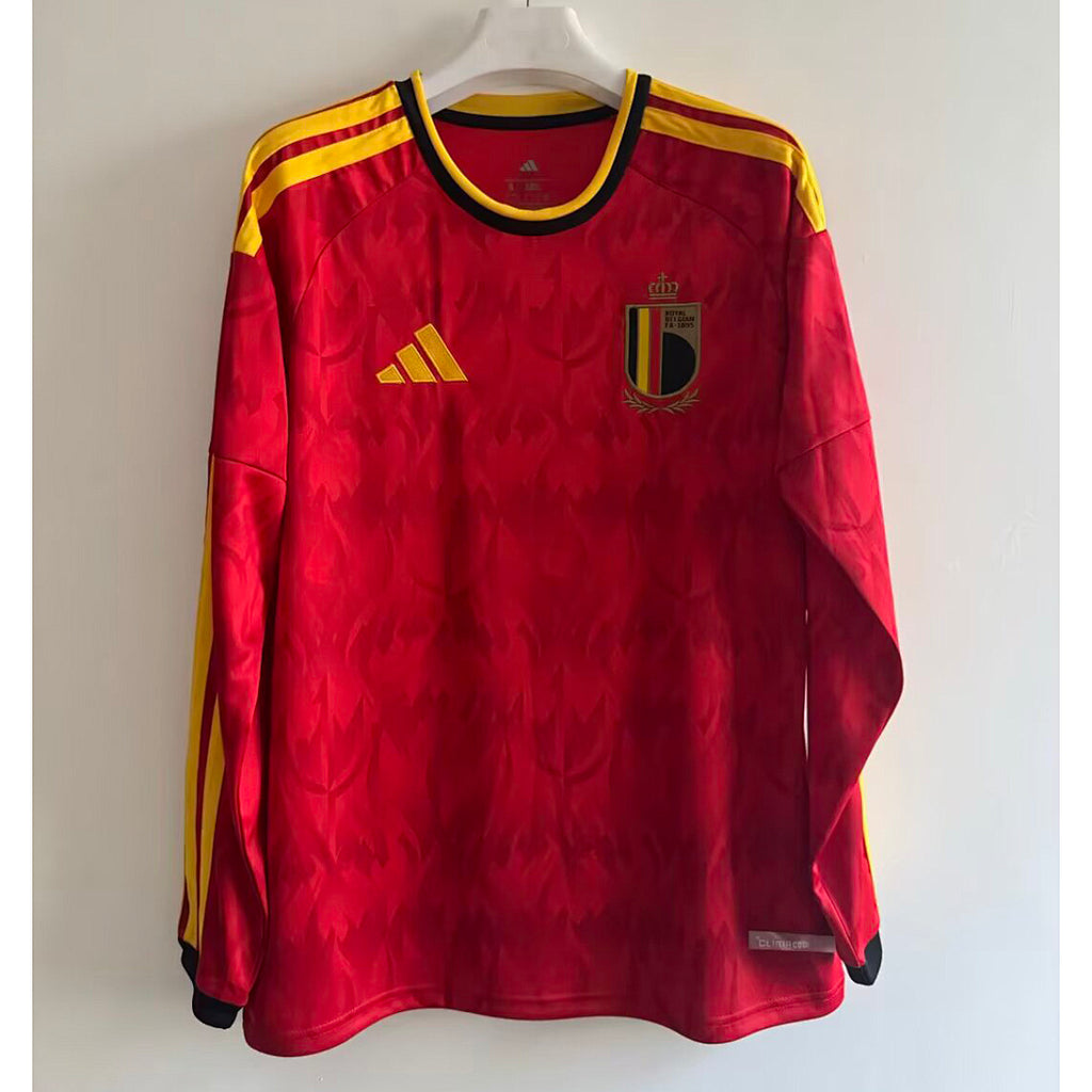 Belgium 2026 World Cup Home Long Sleeve Jersey