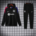 24-25 Barcelona black hoodie suit